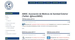 Desktop Screenshot of amse.es