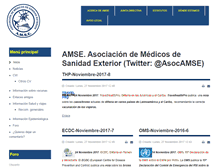 Tablet Screenshot of amse.es